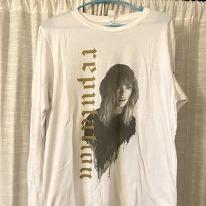 Taylor Swift Reputation Long Sleeve TShirt - Large